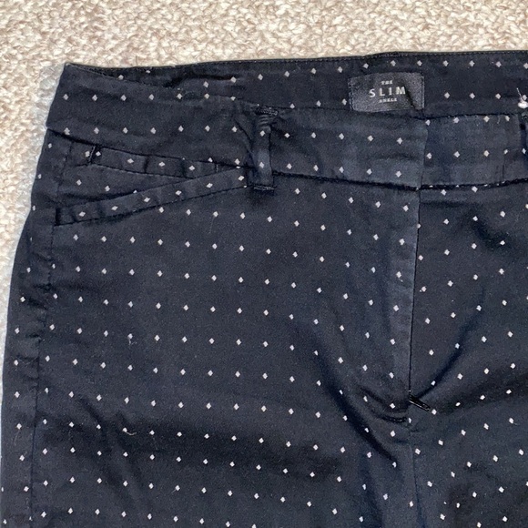 White House Black Market Slim Ankle Navy Pants - Picture 2 of 8